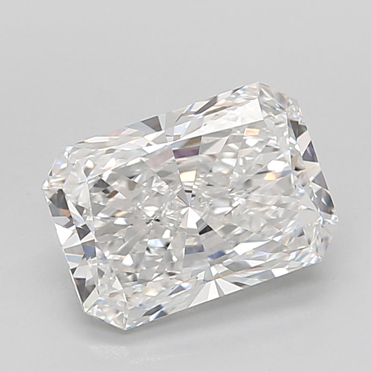 3.52 Carat Radiant Shaped, Ideal Cut, E Color, VVS2 Clarity, IGI Certified Lab Grown Diamond