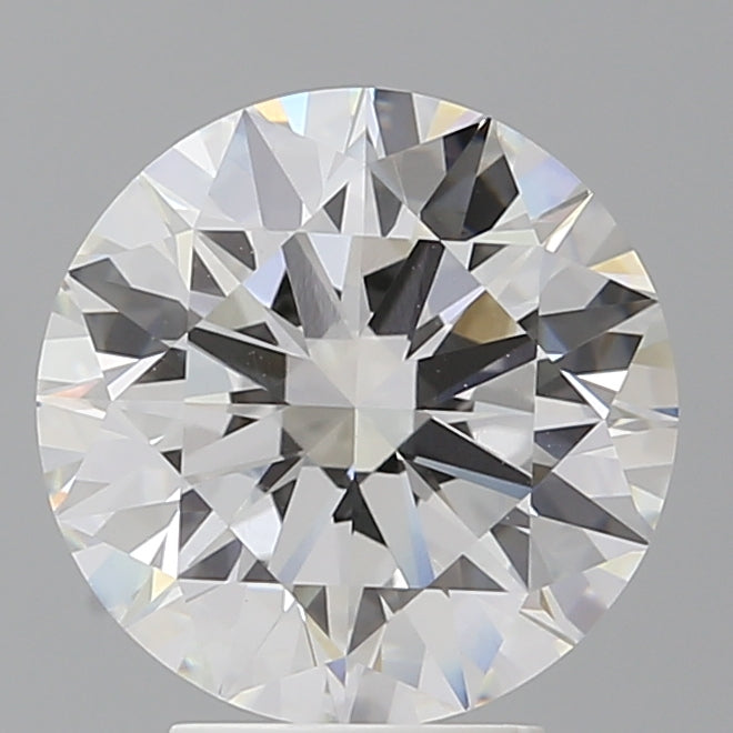 4.02 Carat Round Shaped, Excellent Cut, F Color, VS1 Clarity, IGI Certified Lab Grown Diamond