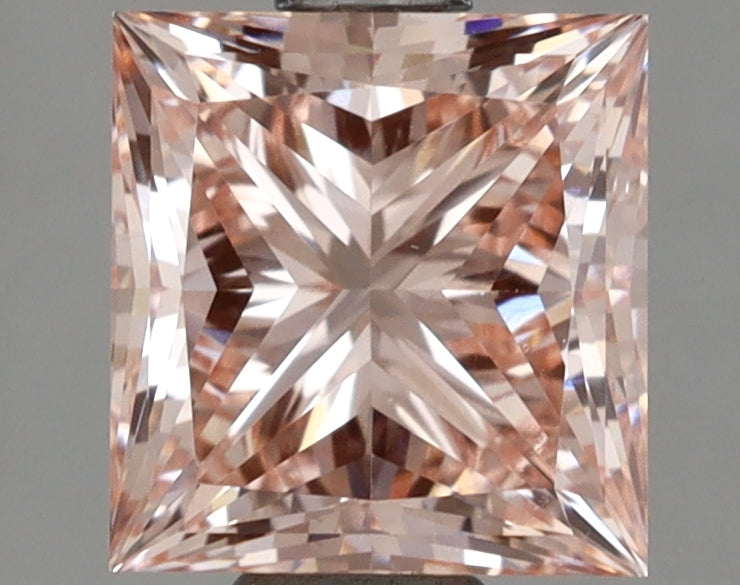 1.50 Carat Princess Shaped, Ideal Cut, VS1 Clarity, IGI Certified Lab Grown Diamond