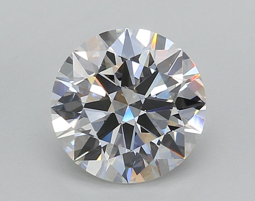2.02 Carat Round Shaped, Excellent Cut, D Color, VS1 Clarity, IGI Certified Lab Grown Diamond