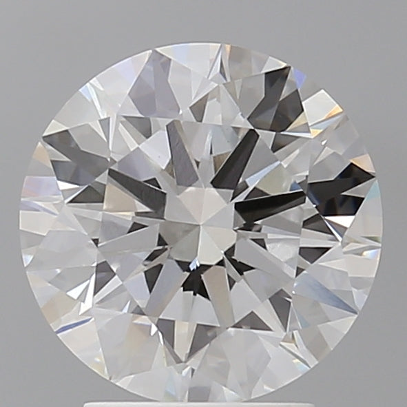 3.04 Carat Round Shaped, Ideal Cut, F Color, VVS2 Clarity, IGI Certified Lab Grown Diamond