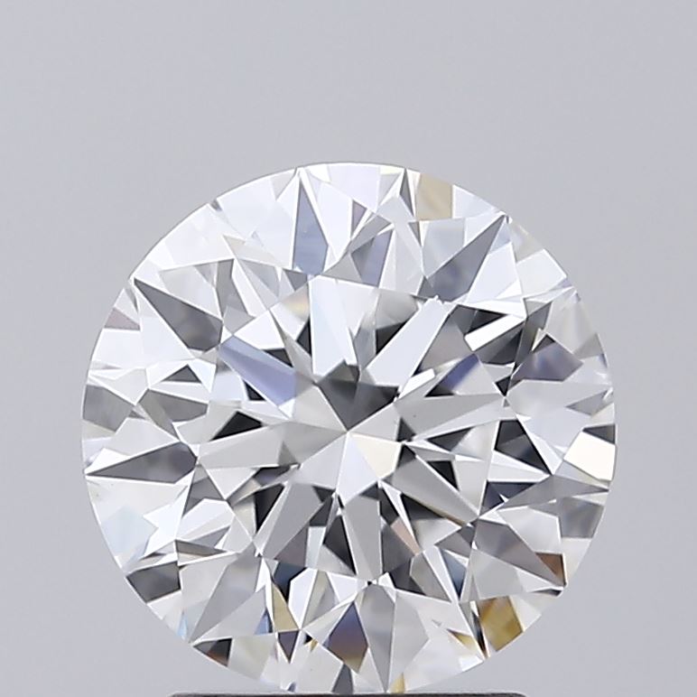 2.09 Carat Round Shaped, Ideal Cut, E Color, VVS2 Clarity, IGI Certified Lab Grown Diamond