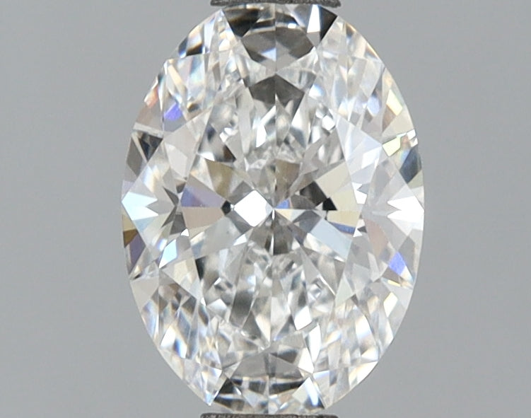 1.10 Carat Oval Shaped, Ideal Cut, E Color, VS1 Clarity, IGI Certified Lab Grown Diamond