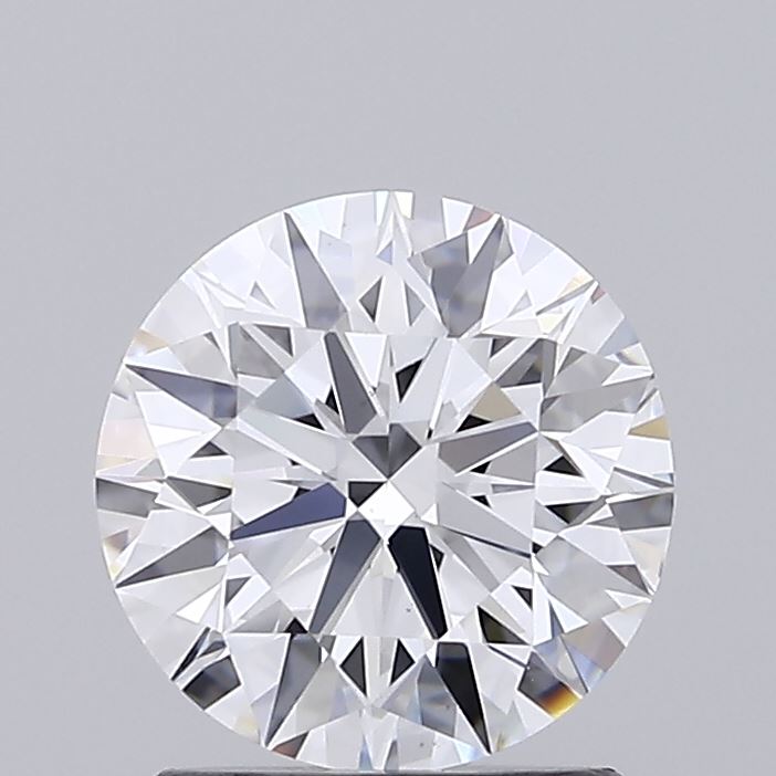 1.53 Carat Round Shaped, Ideal Cut, D Color, VS1 Clarity, IGI Certified Lab Grown Diamond