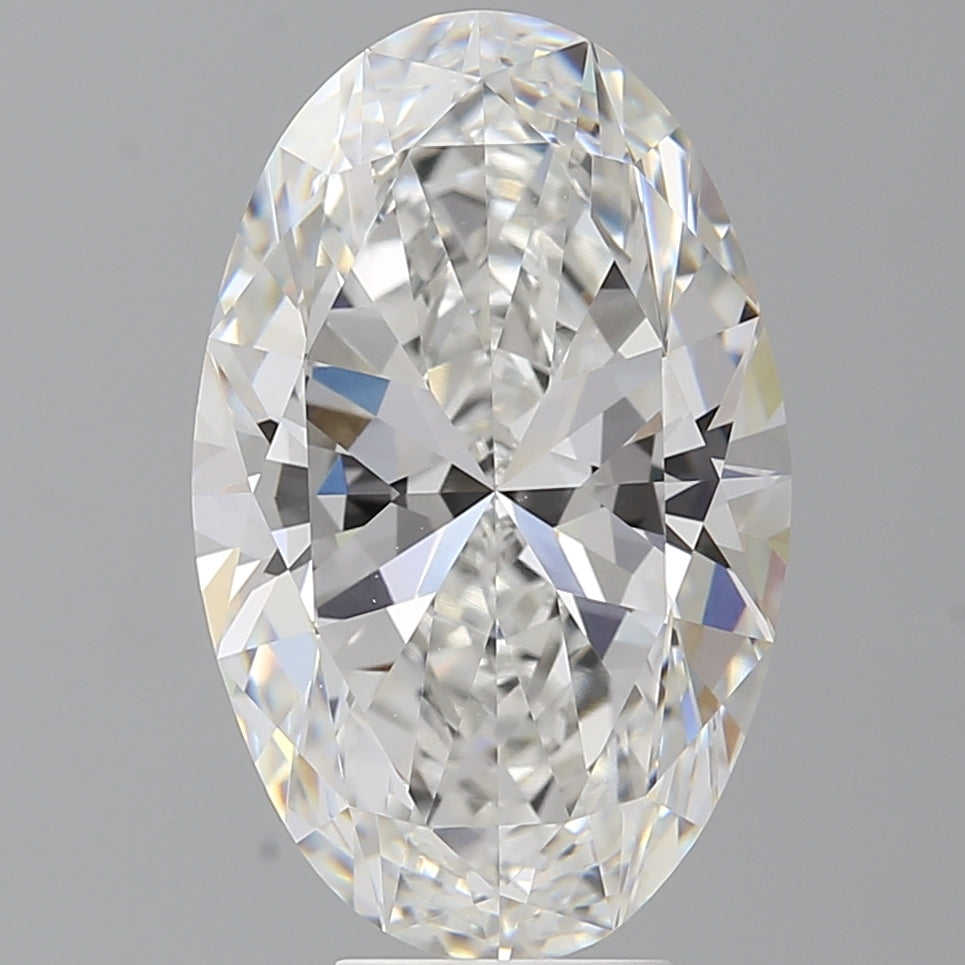 7.10 Carat Oval Shaped, Ideal Cut, E Color, VVS2 Clarity, IGI Certified Lab Grown Diamond
