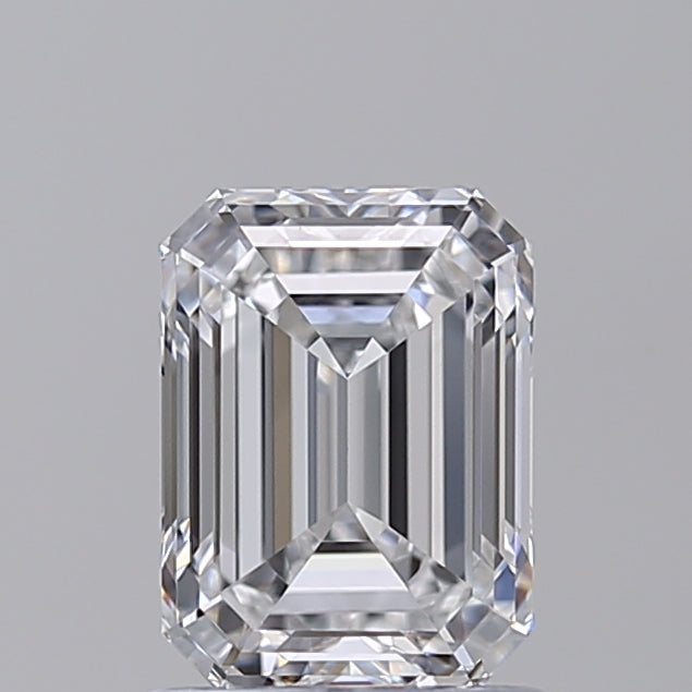 1.52 Carat Emerald Shaped, Ideal Cut, D Color, IF Clarity, IGI Certified Lab Grown Diamond