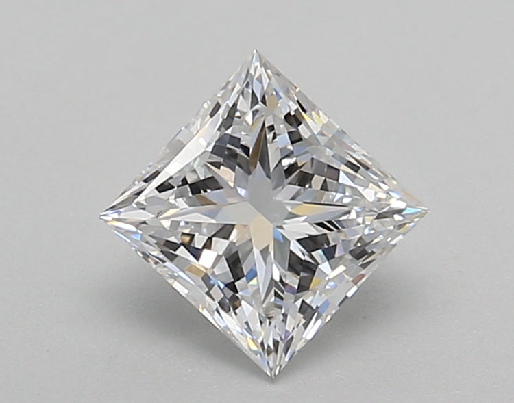 1.01 Carat Princess Shaped, Very Good Cut, D Color, VVS1 Clarity, IGI Certified Lab Grown Diamond