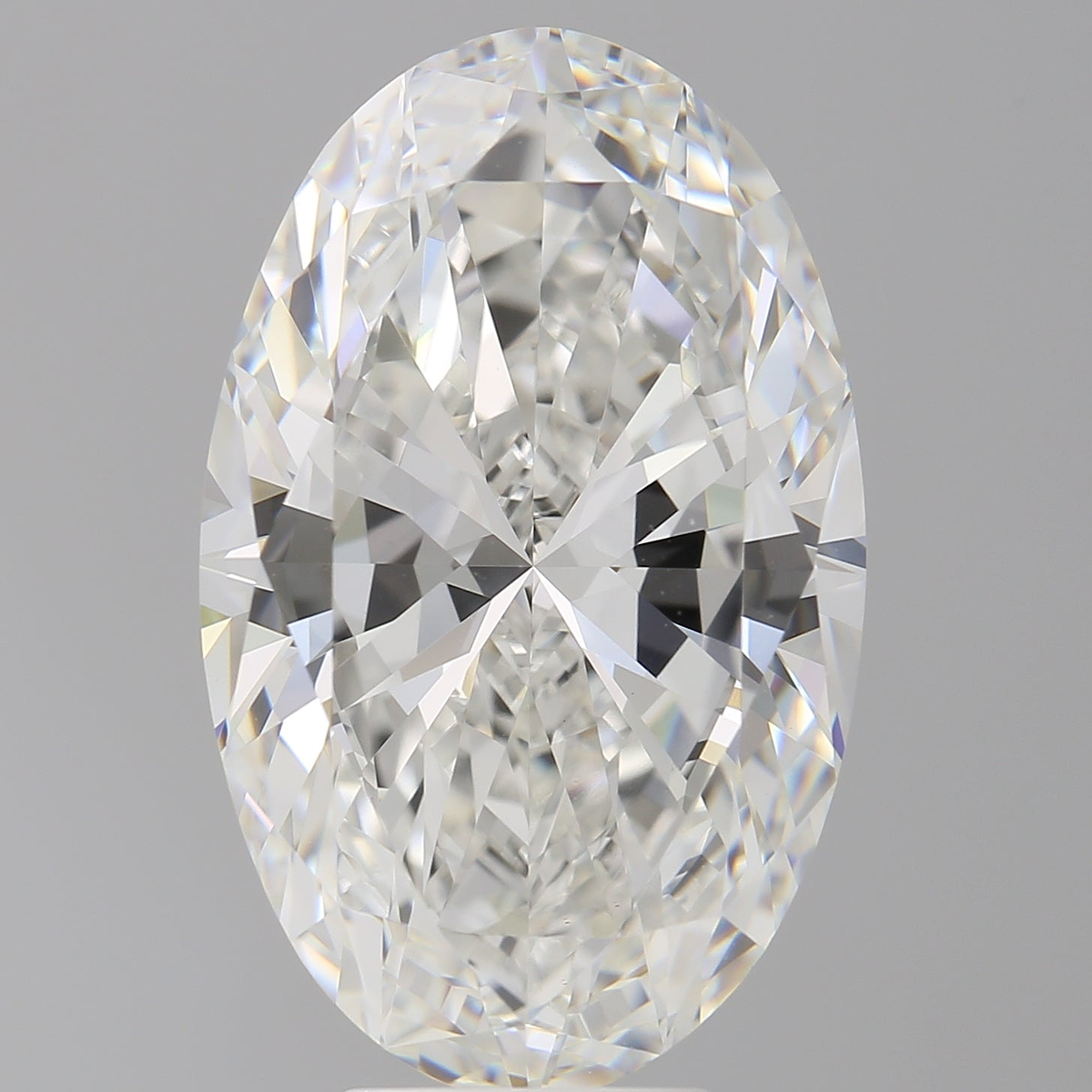 8.03 Carat Oval Shaped, Excellent Cut, E Color, VVS2 Clarity, IGI Certified Lab Grown Diamond
