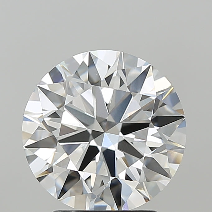 3.05 Carat Round Shaped, Ideal Cut, F Color, VVS2 Clarity, IGI Certified Lab Grown Diamond