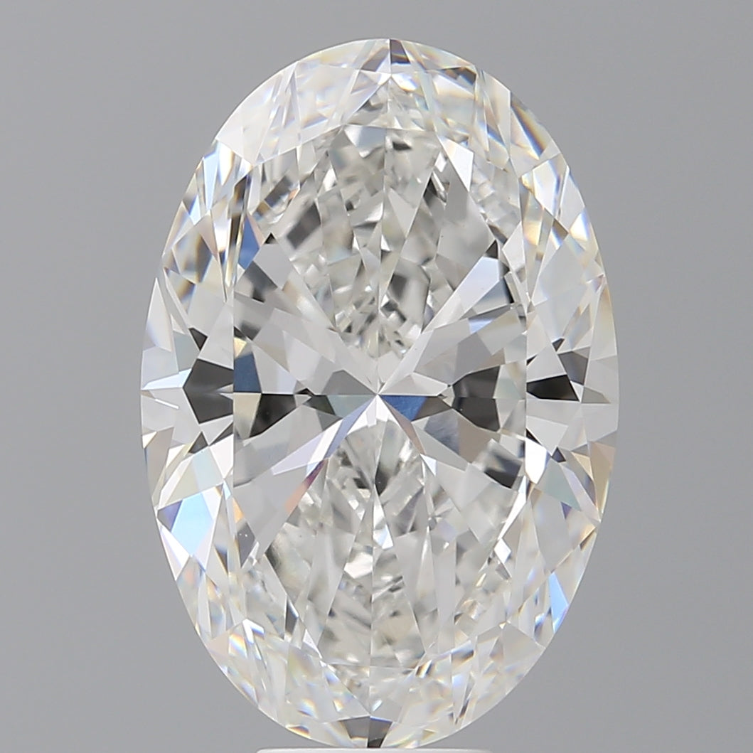 10.52 Carat Oval Shaped, Ideal Cut, F Color, VVS2 Clarity, IGI Certified Lab Grown Diamond