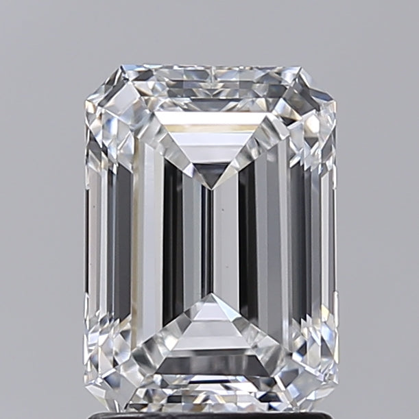 1.97 Carat Emerald Shaped, Excellent Cut, E Color, VS1 Clarity, IGI Certified Lab Grown Diamond