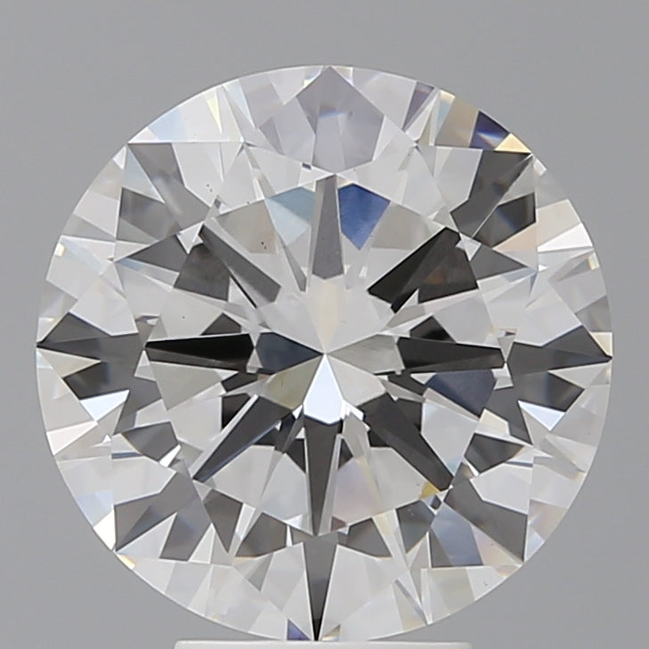 5.51 Carat Round Shaped, Excellent Cut, E Color, VS1 Clarity, IGI Certified Lab Grown Diamond
