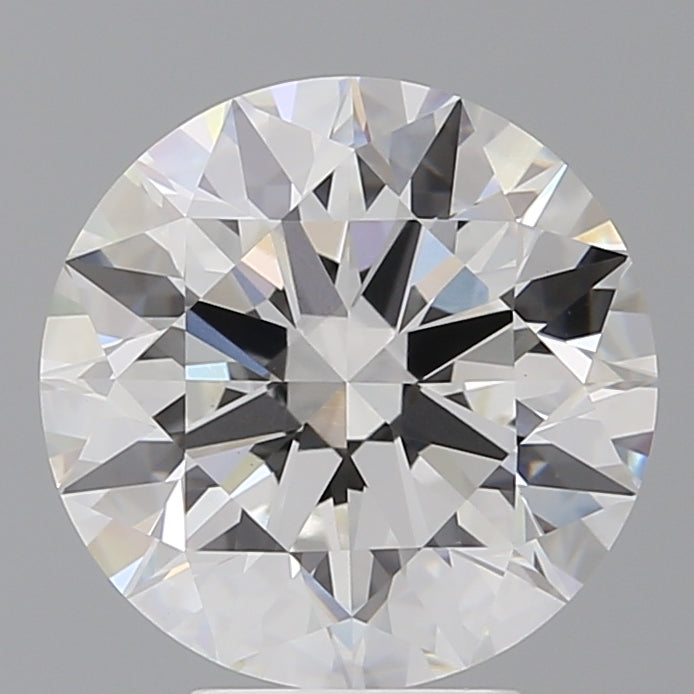 5.10 Carat Round Shaped, Ideal Cut, F Color, VVS2 Clarity, IGI Certified Lab Grown Diamond