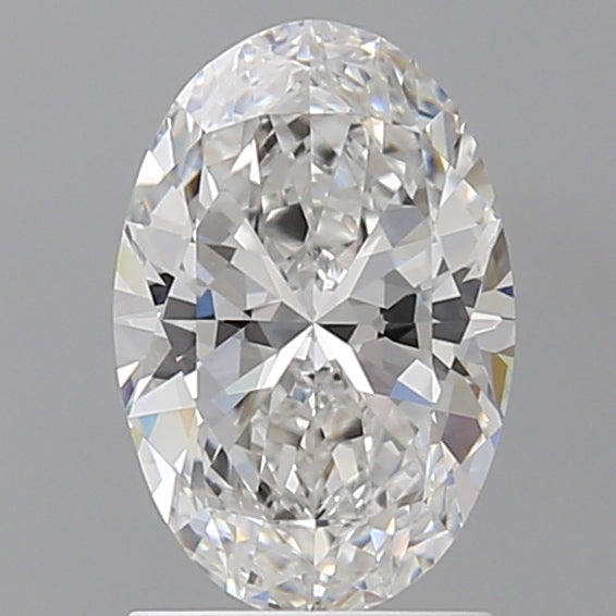 1.60 Carat Oval Shaped, Ideal Cut, E Color, VVS2 Clarity, IGI Certified Lab Grown Diamond