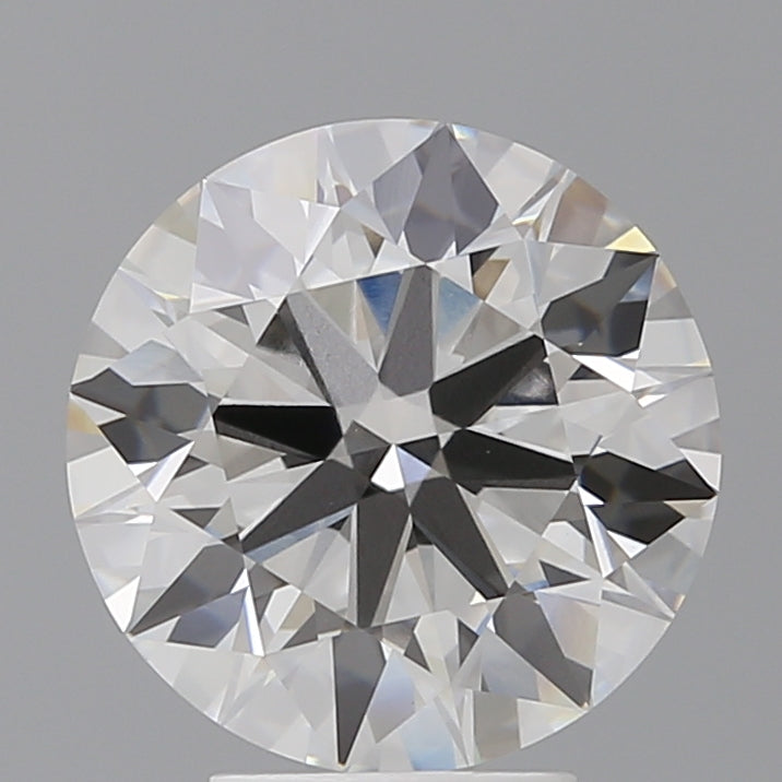 4.59 Carat Round Shaped, Ideal Cut, F Color, VVS2 Clarity, IGI Certified Lab Grown Diamond