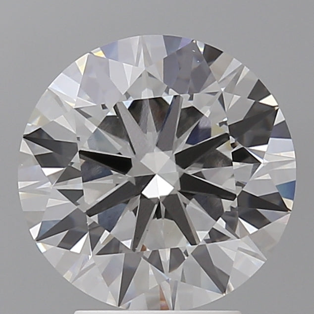 3.57 Carat Round Shaped, Ideal Cut, E Color, VVS2 Clarity, IGI Certified Lab Grown Diamond