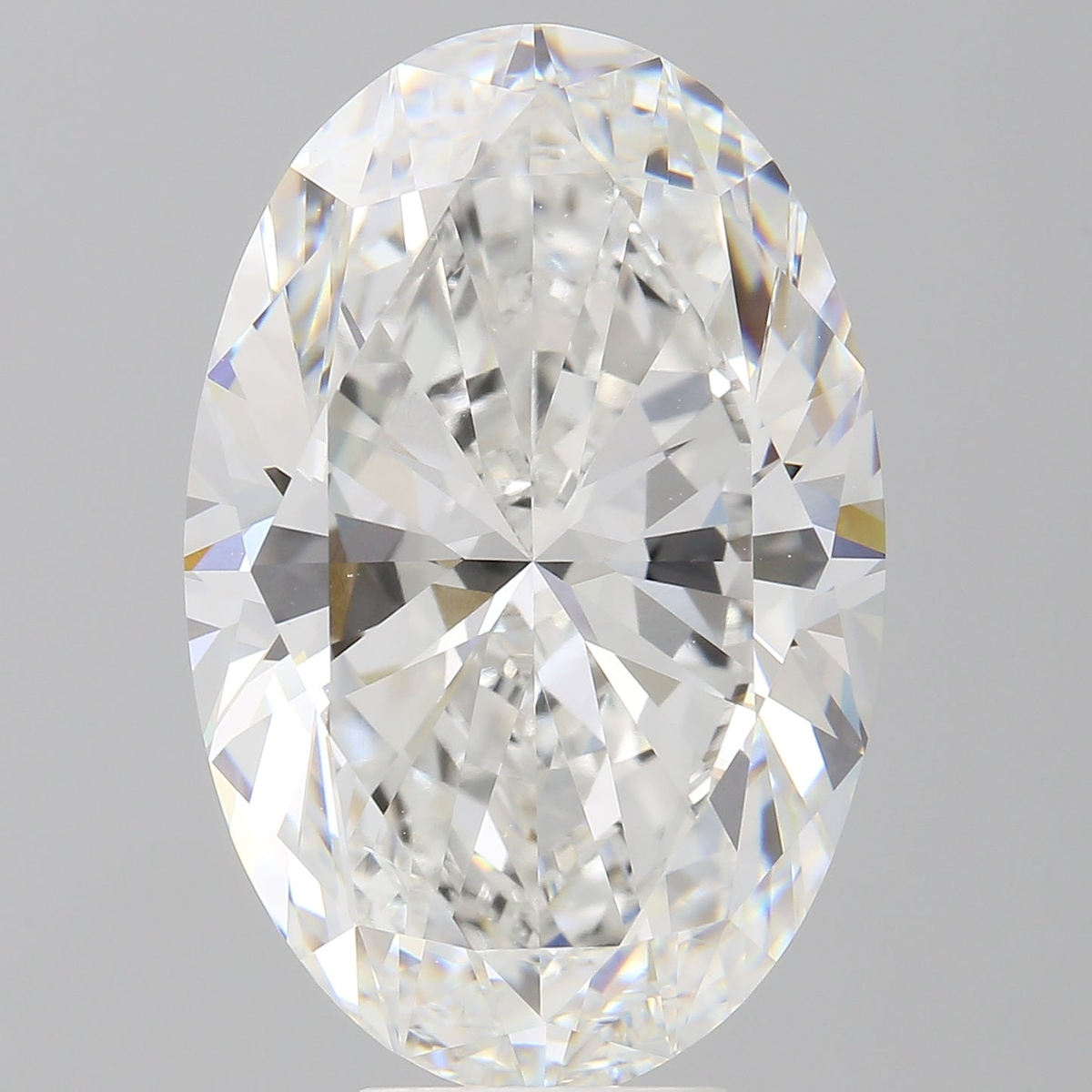 9.02 Carat Oval Shaped, Ideal Cut, F Color, VVS2 Clarity, IGI Certified Lab Grown Diamond