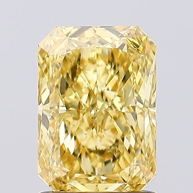 1.52 Carat Radiant Shaped, Ideal Cut, VS1 Clarity, IGI Certified Lab Grown Diamond