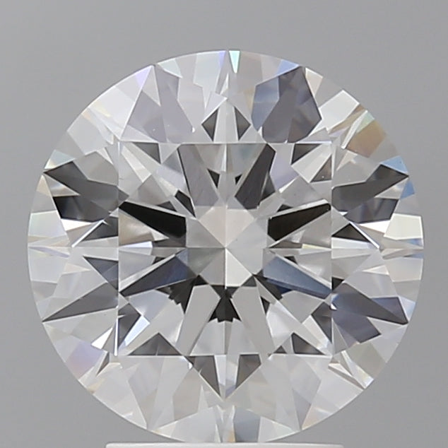 3.59 Carat Round Shaped, Ideal Cut, E Color, VVS2 Clarity, IGI Certified Lab Grown Diamond