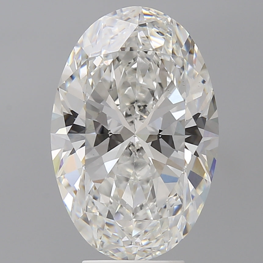 5.58 Carat Oval Shaped, Ideal Cut, F Color, VS1 Clarity, IGI Certified Lab Grown Diamond