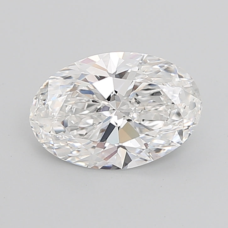 4.04 Carat Oval Shaped, Ideal Cut, D Color, VVS2 Clarity, IGI Certified Lab Grown Diamond