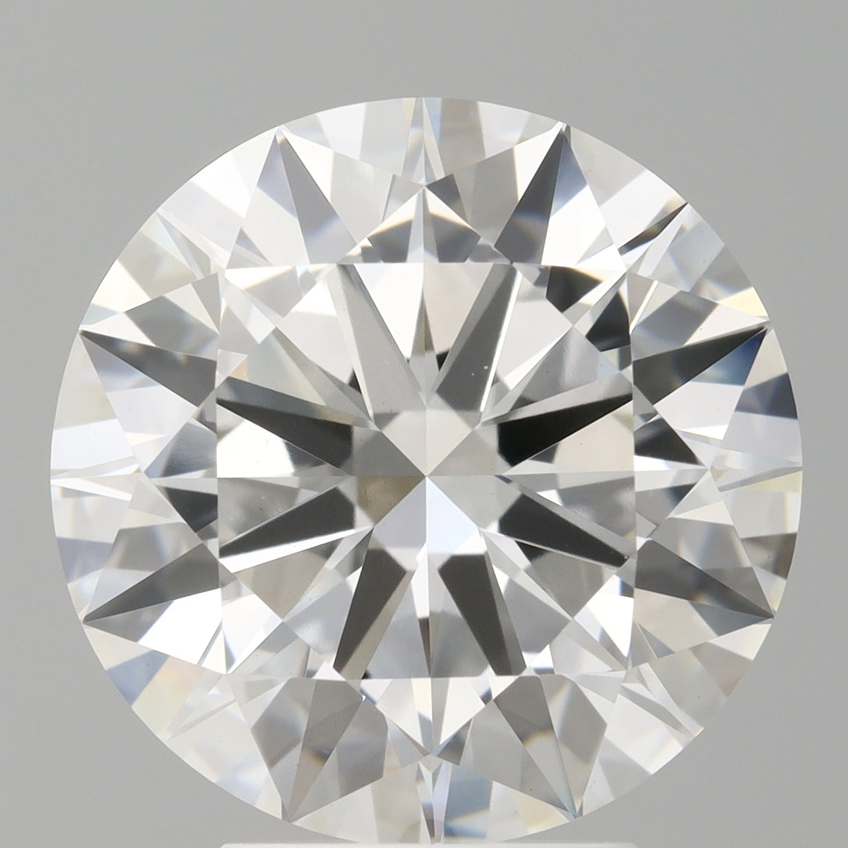 4.51 Carat Round Shaped, Excellent Cut, E Color, VVS2 Clarity, IGI Certified Lab Grown Diamond