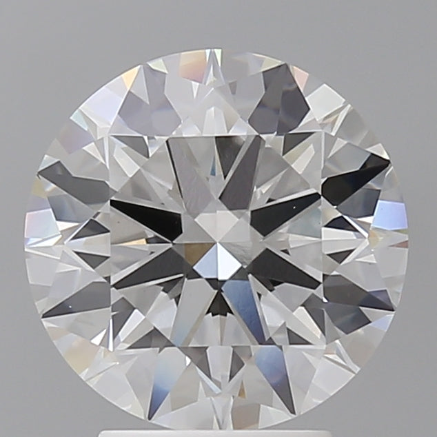 3.54 Carat Round Shaped, Ideal Cut, F Color, VVS2 Clarity, IGI Certified Lab Grown Diamond