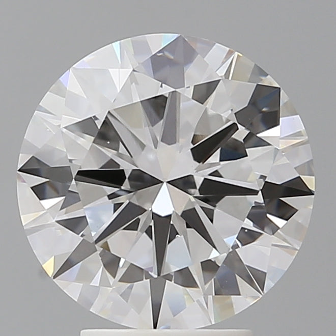 3.99 Carat Round Shaped, Excellent Cut, E Color, VS1 Clarity, IGI Certified Lab Grown Diamond