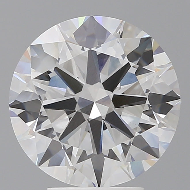 4.53 Carat Round Shaped, Excellent Cut, E Color, VVS2 Clarity, IGI Certified Lab Grown Diamond