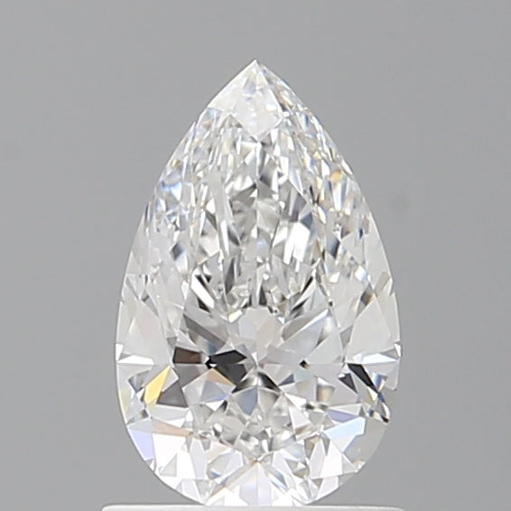 1.06 Carat Pear Shaped, Ideal Cut, D Color, VVS2 Clarity, IGI Certified Lab Grown Diamond