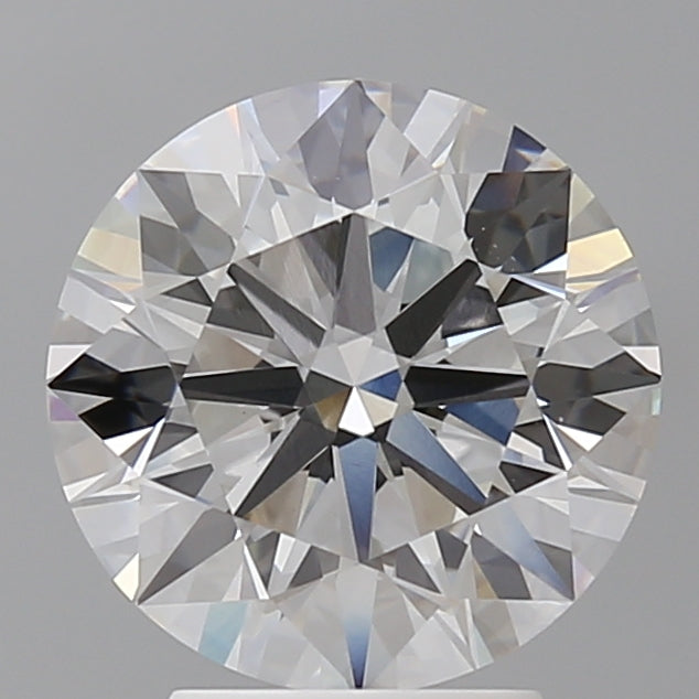 3.60 Carat Round Shaped, Ideal Cut, F Color, VS1 Clarity, IGI Certified Lab Grown Diamond