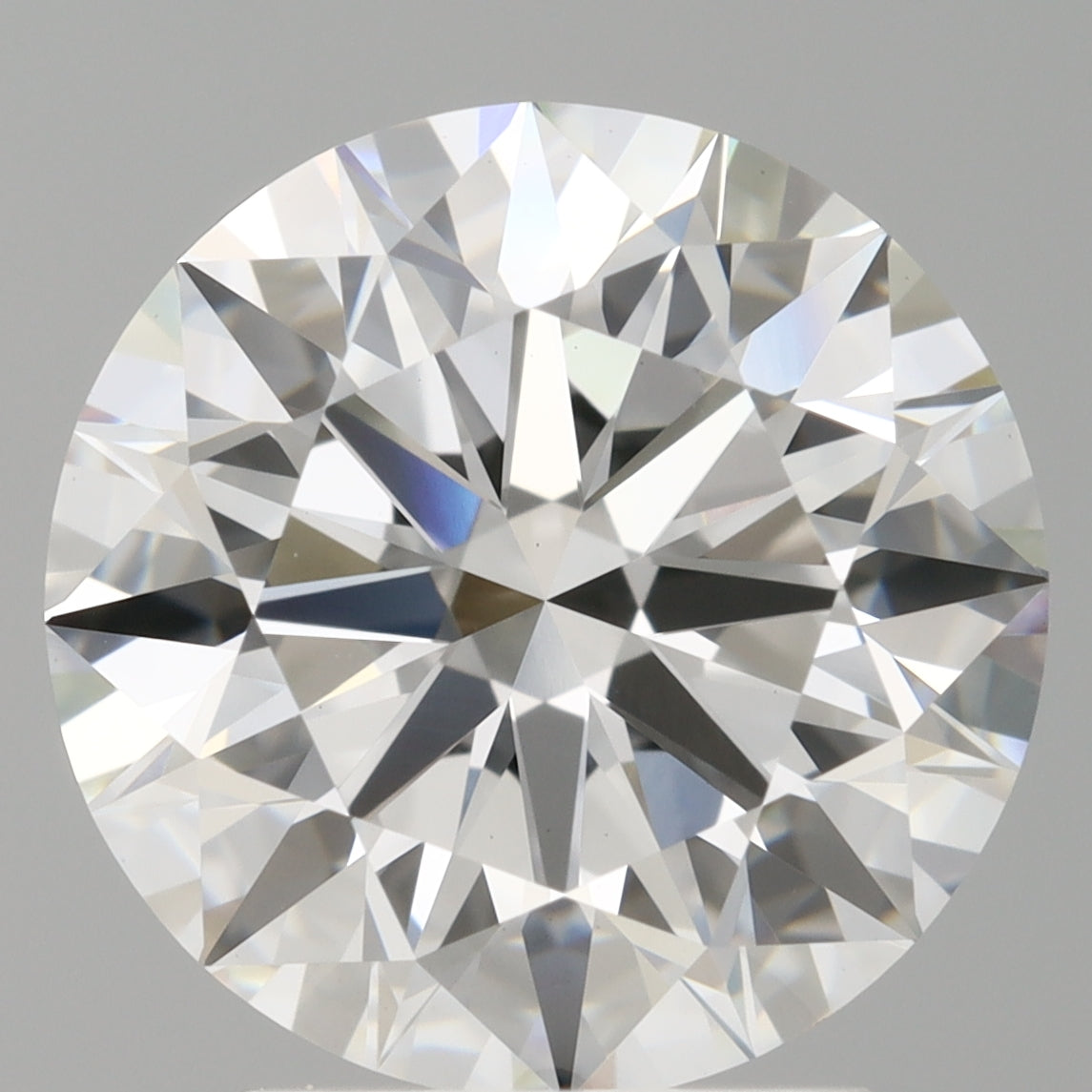 3.09 Carat Round Shaped, Ideal Cut, E Color, VVS2 Clarity, IGI Certified Lab Grown Diamond