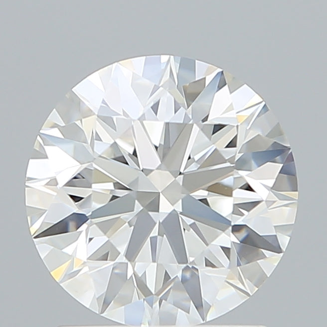 1.75 Carat Round Shaped, Excellent Cut, F Color, VVS2 Clarity, IGI Certified Lab Grown Diamond