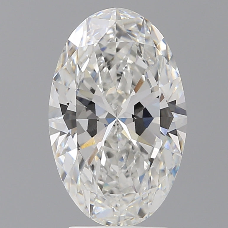 3.54 Carat Oval Shaped, Ideal Cut, E Color, VS1 Clarity, IGI Certified Lab Grown Diamond