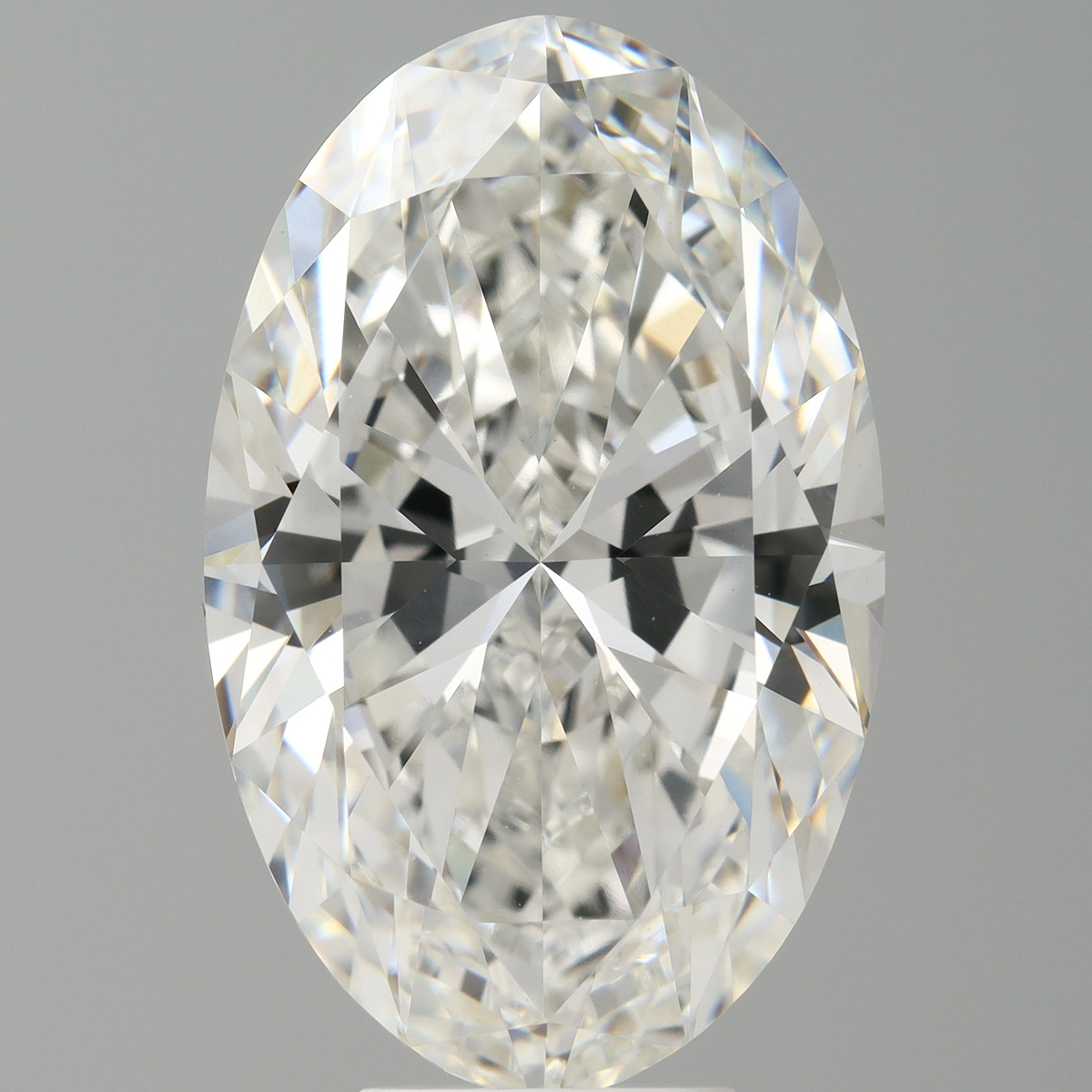 8.02 Carat Oval Shaped, Ideal Cut, F Color, VVS2 Clarity, IGI Certified Lab Grown Diamond