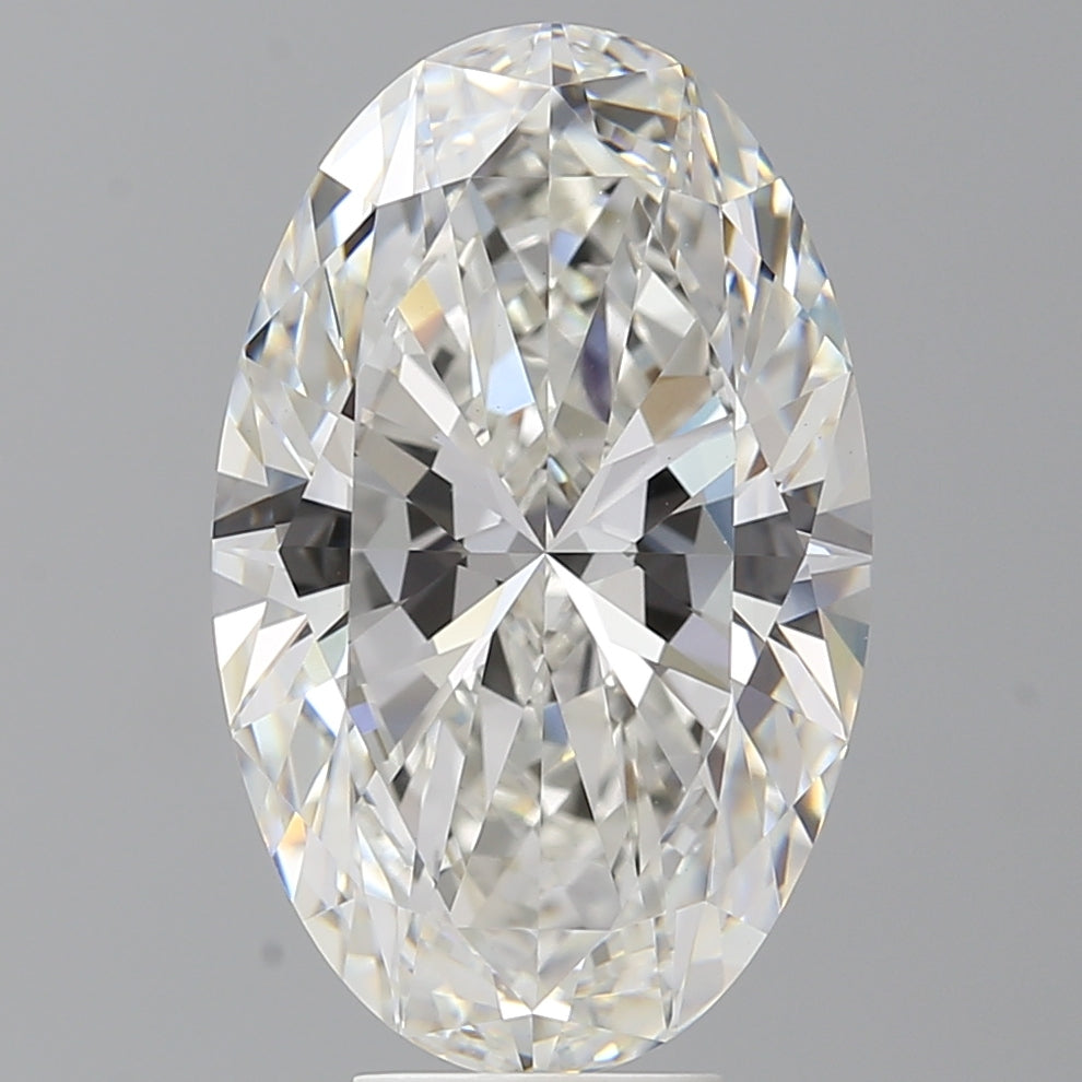 7.51 Carat Oval Shaped, Ideal Cut, F Color, VVS2 Clarity, IGI Certified Lab Grown Diamond