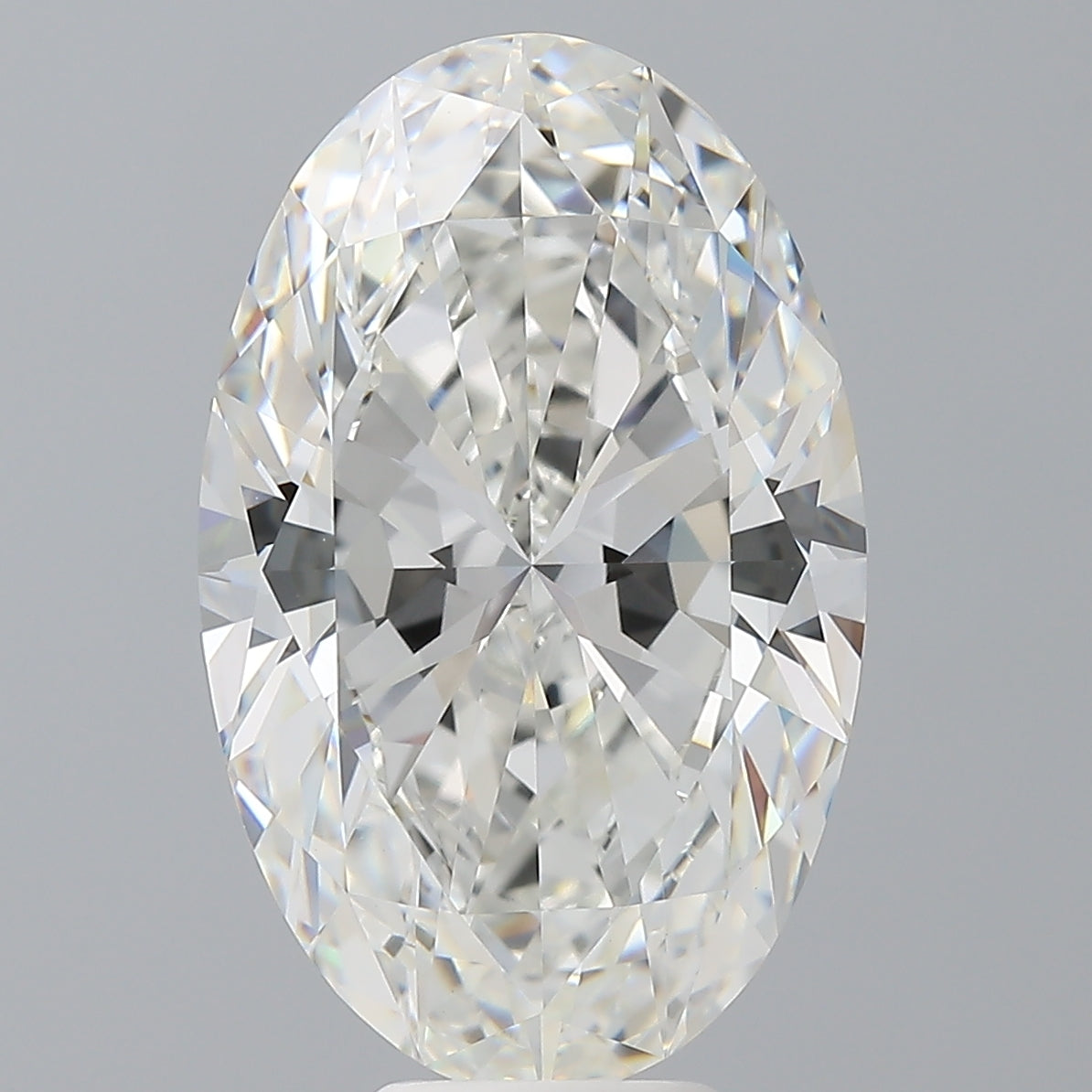 8.09 Carat Oval Shaped, Ideal Cut, F Color, VVS2 Clarity, IGI Certified Lab Grown Diamond
