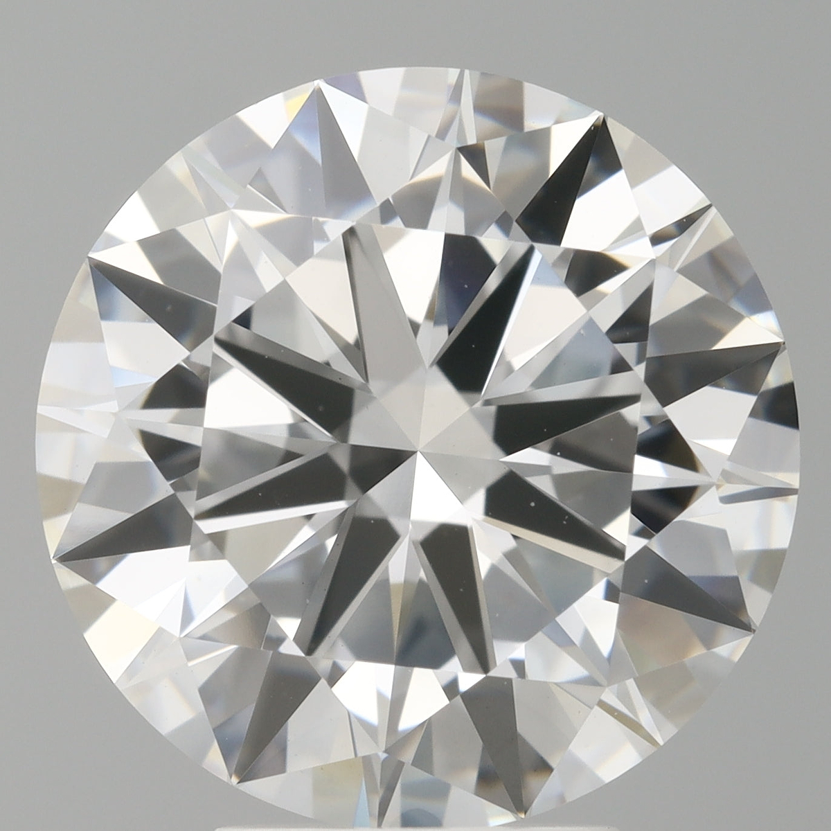 5.07 Carat Round Shaped, Excellent Cut, E Color, VVS2 Clarity, IGI Certified Lab Grown Diamond