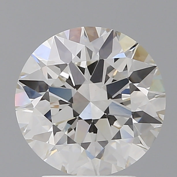 3.04 Carat Round Shaped, Ideal Cut, F Color, VVS2 Clarity, IGI Certified Lab Grown Diamond