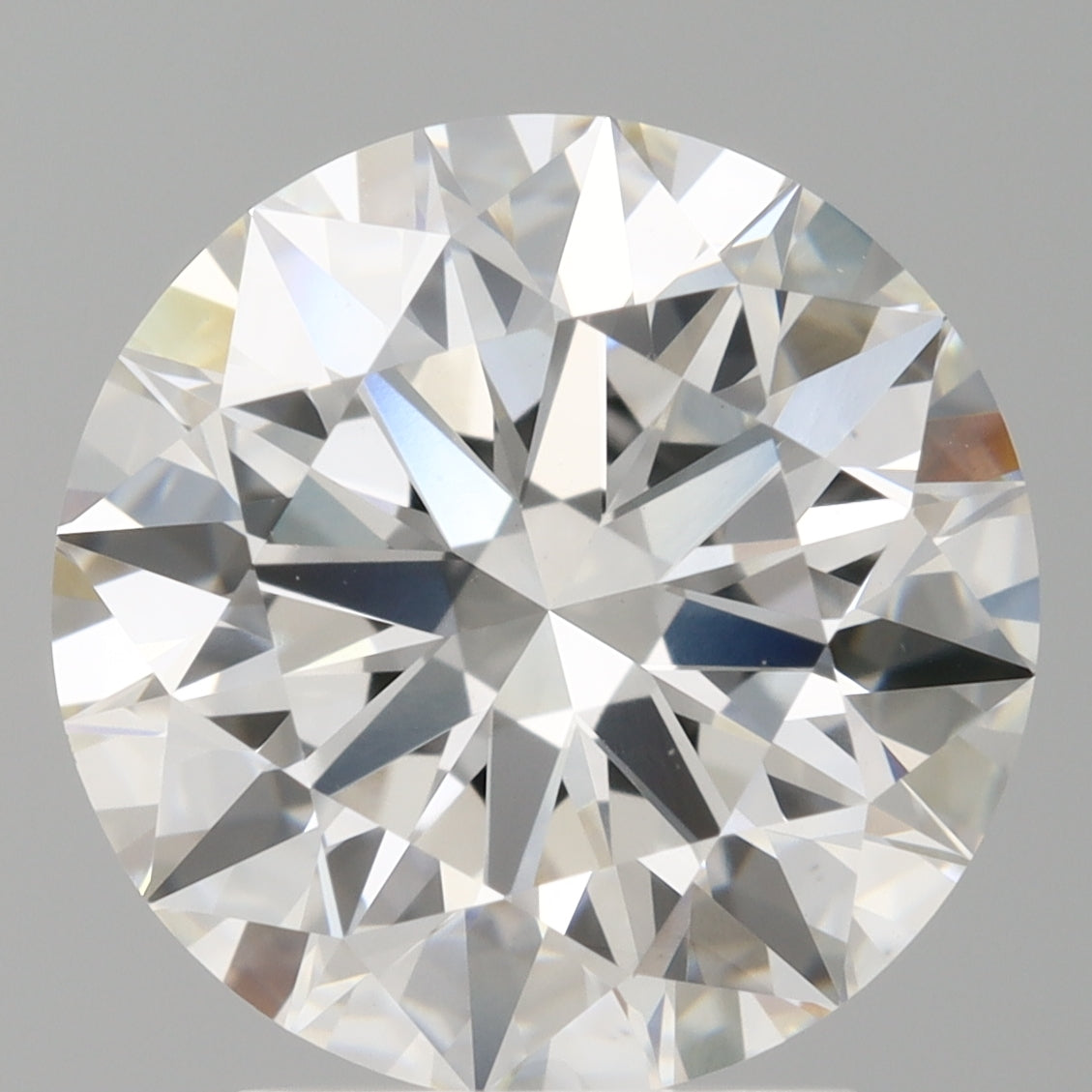 3.04 Carat Round Shaped, Ideal Cut, E Color, VS1 Clarity, IGI Certified Lab Grown Diamond