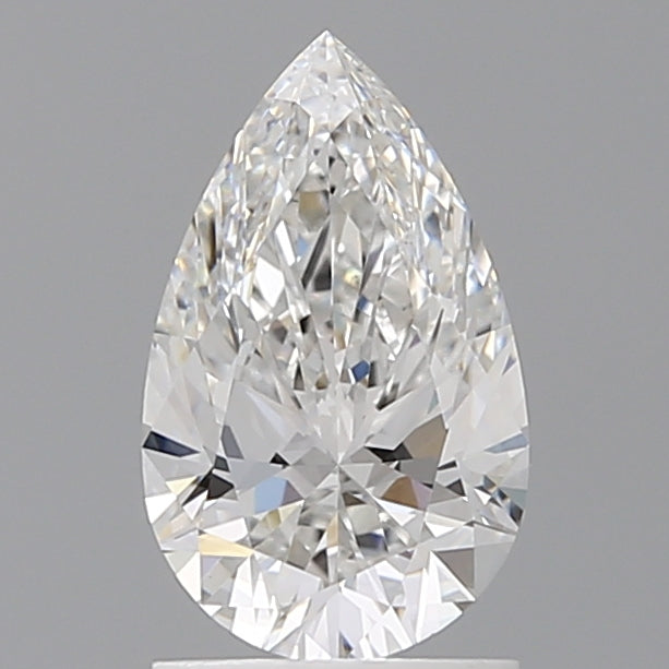 1.50 Carat Pear Shaped, Ideal Cut, E Color, VVS2 Clarity, IGI Certified Lab Grown Diamond