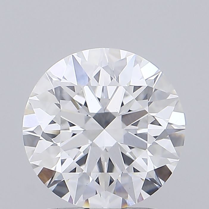 2.03 Carat Round Shaped, Ideal Cut, E Color, VS1 Clarity, IGI Certified Lab Grown Diamond