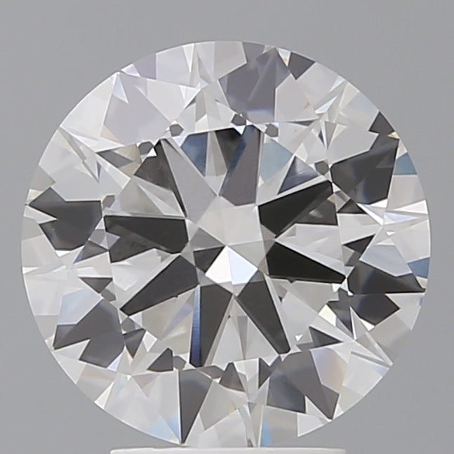 4.04 Carat Round Shaped, Excellent Cut, E Color, VVS2 Clarity, IGI Certified Lab Grown Diamond