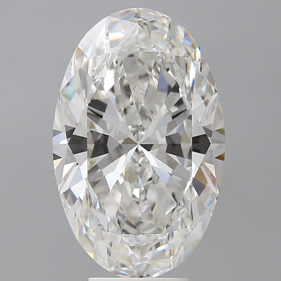 6.60 Carat Oval Shaped, Ideal Cut, E Color, VVS2 Clarity, IGI Certified Lab Grown Diamond