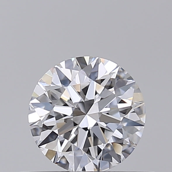 0.51 Carat Round Shaped, Ideal Cut, D Color, VVS2 Clarity, IGI Certified Lab Grown Diamond