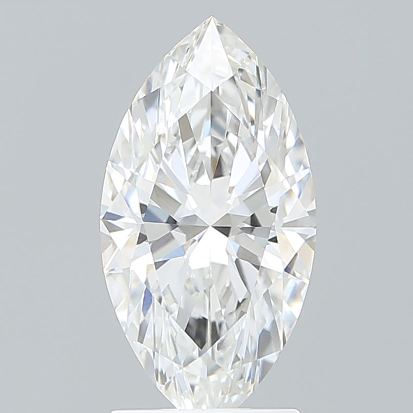 2.10 Carat Marquise Shaped, Ideal Cut, E Color, VVS1 Clarity, IGI Certified Lab Grown Diamond