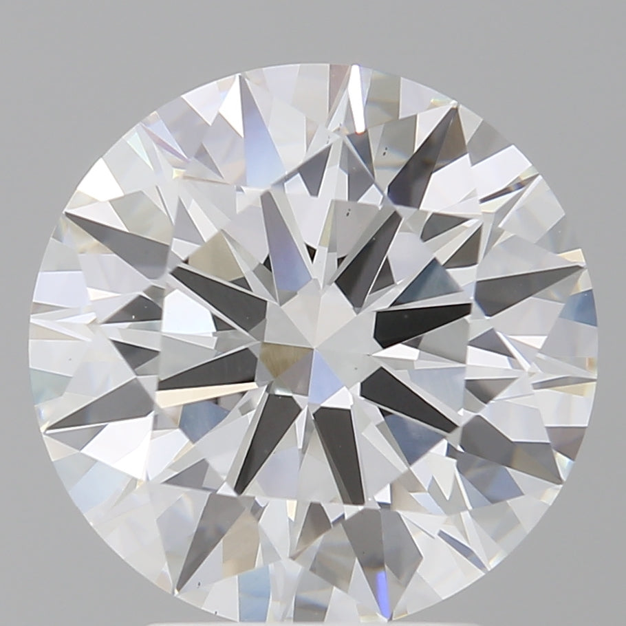 3.55 Carat Round Shaped, Ideal Cut, E Color, VS1 Clarity, IGI Certified Lab Grown Diamond