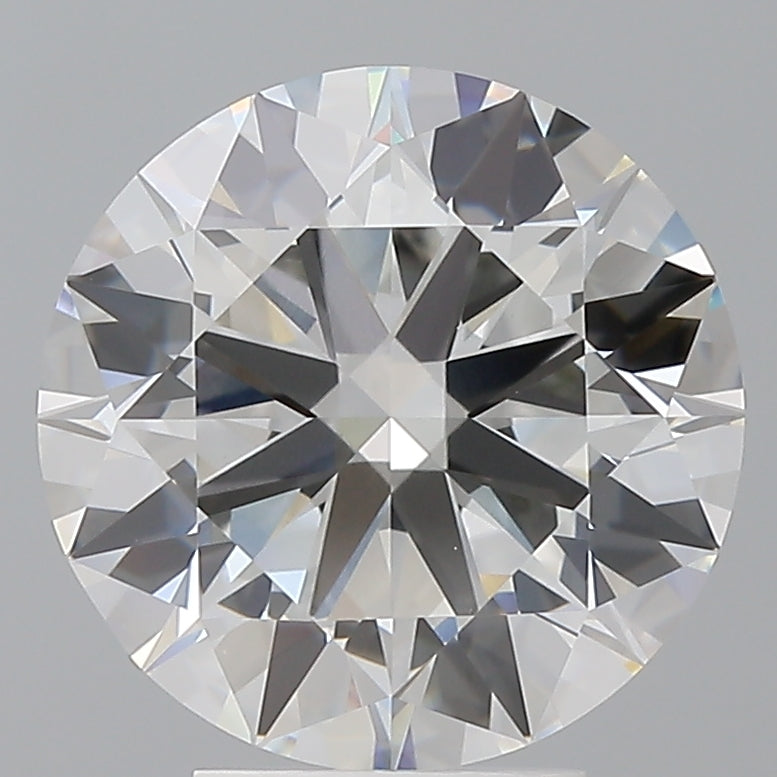 4.51 Carat Round Shaped, Ideal Cut, F Color, VVS2 Clarity, IGI Certified Lab Grown Diamond