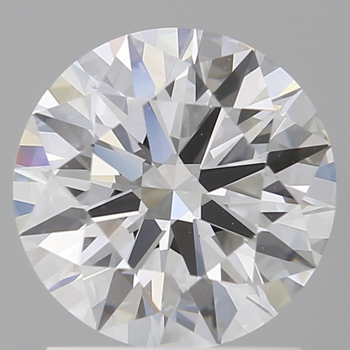 1.60 Carat Round Shaped, Ideal Cut, D Color, VVS2 Clarity, IGI Certified Lab Grown Diamond