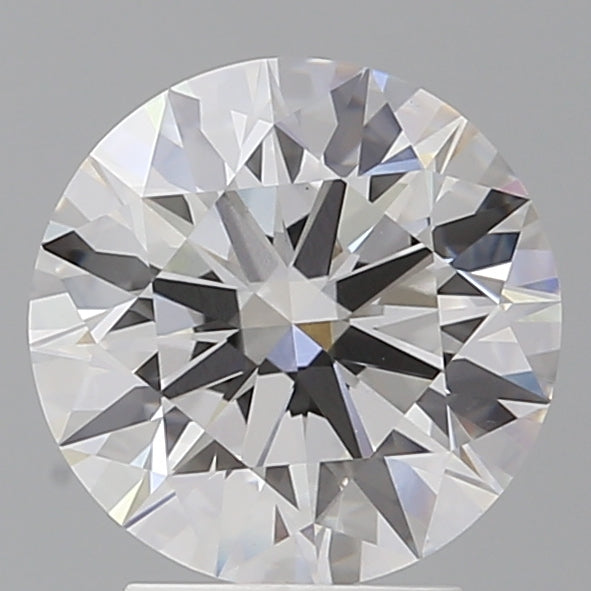 3.09 Carat Round Shaped, Ideal Cut, E Color, VVS2 Clarity, IGI Certified Lab Grown Diamond